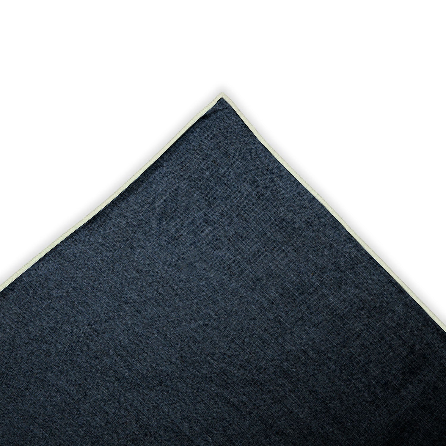 Deep Indigo Linen Bedsheet Set