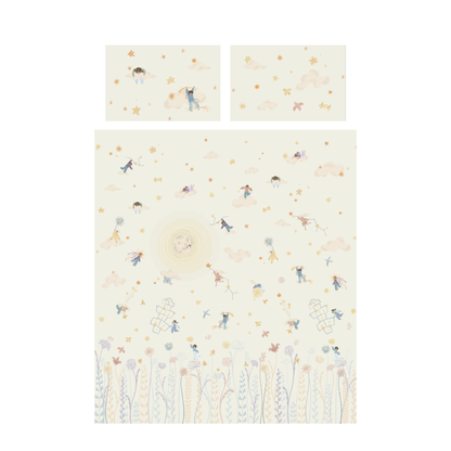 Moonbound Cotton Bedsheet Set