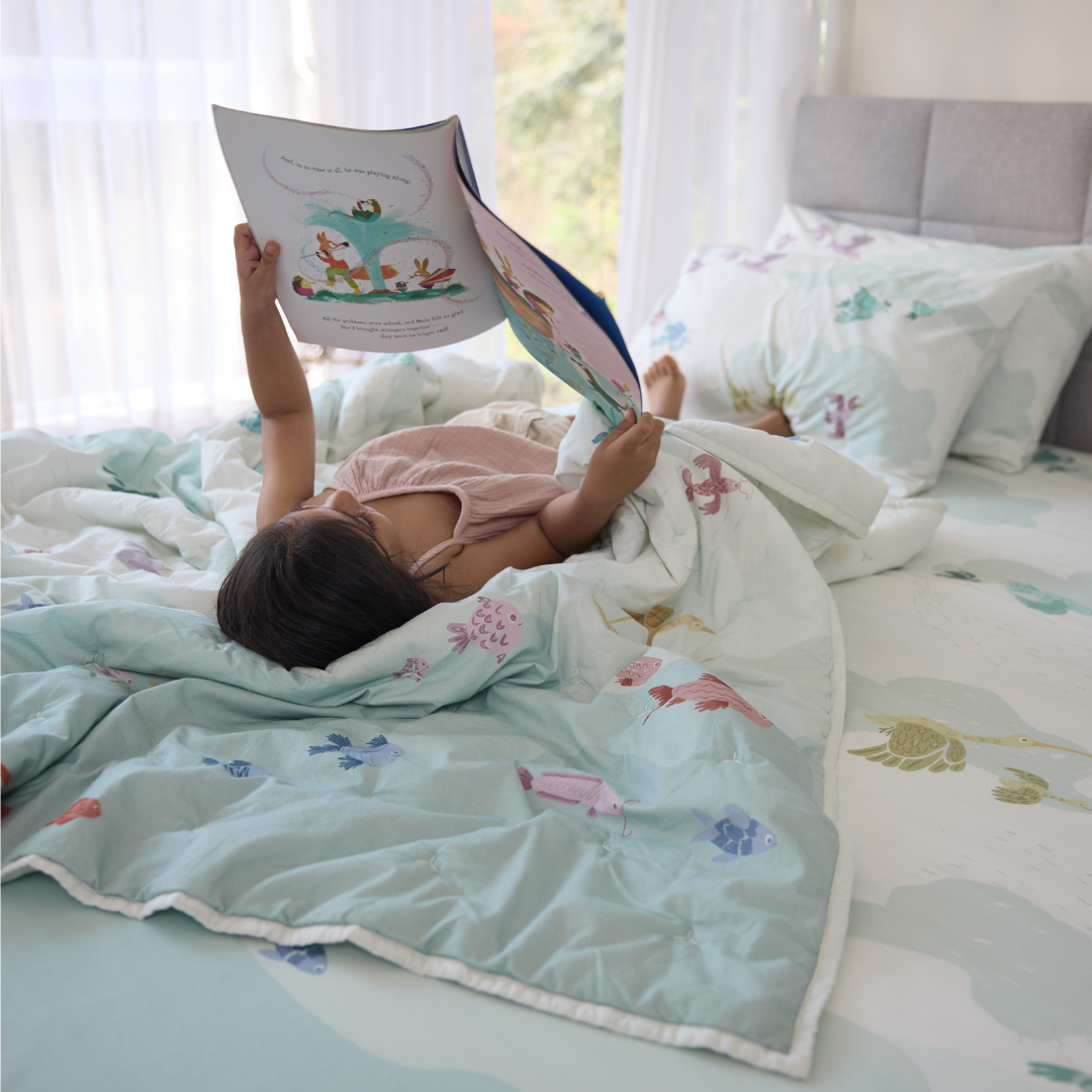 Cloud Keepers Percale Cotton Quilt