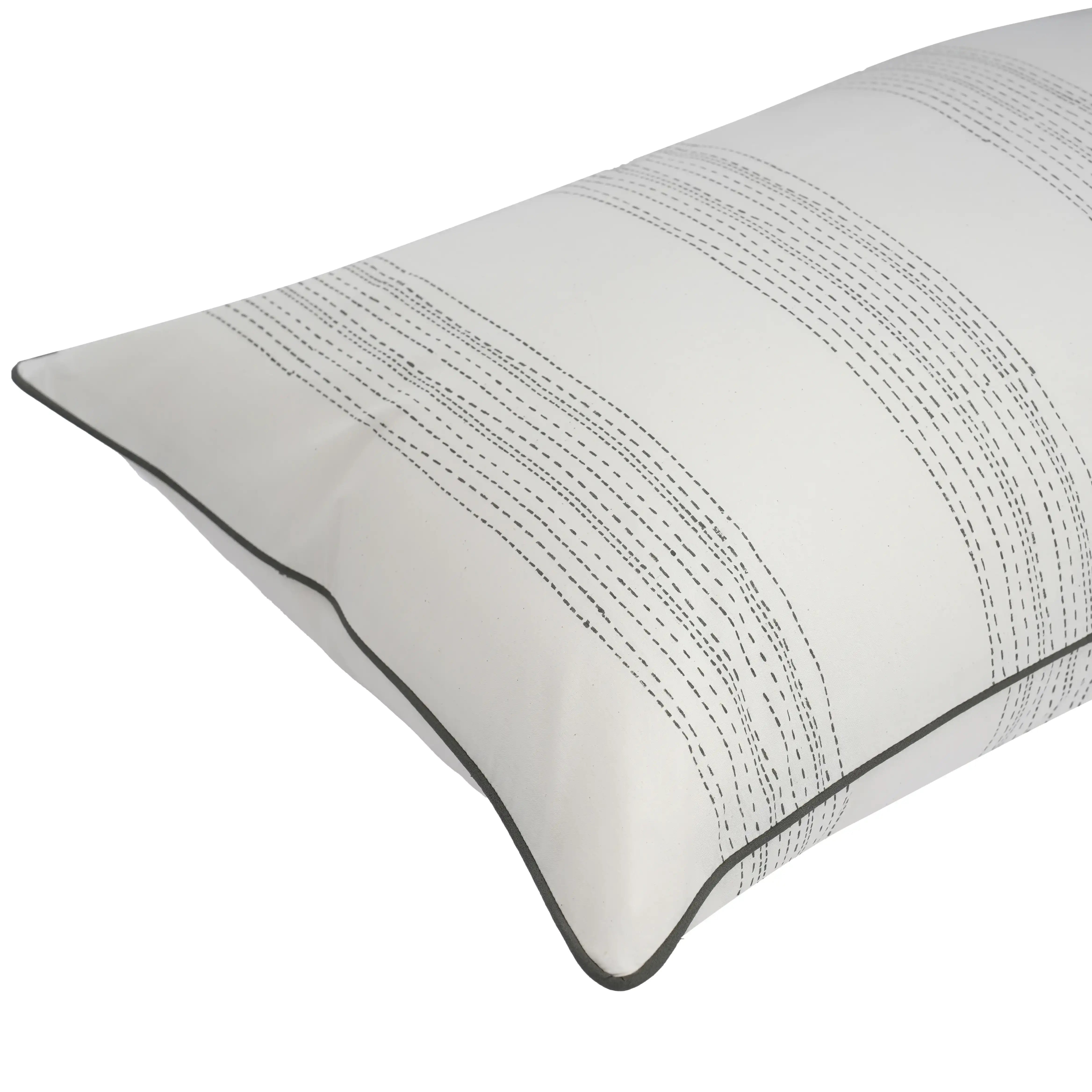 Willow Green Block Printed Percale Bedsheet Set