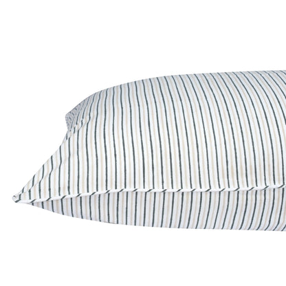Meadow Greens Block Printed Percale Bedsheet Set