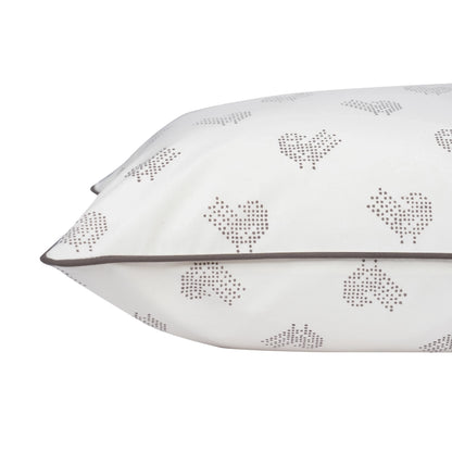 Brown Sparrow Block Printed Percale Bedsheet Set