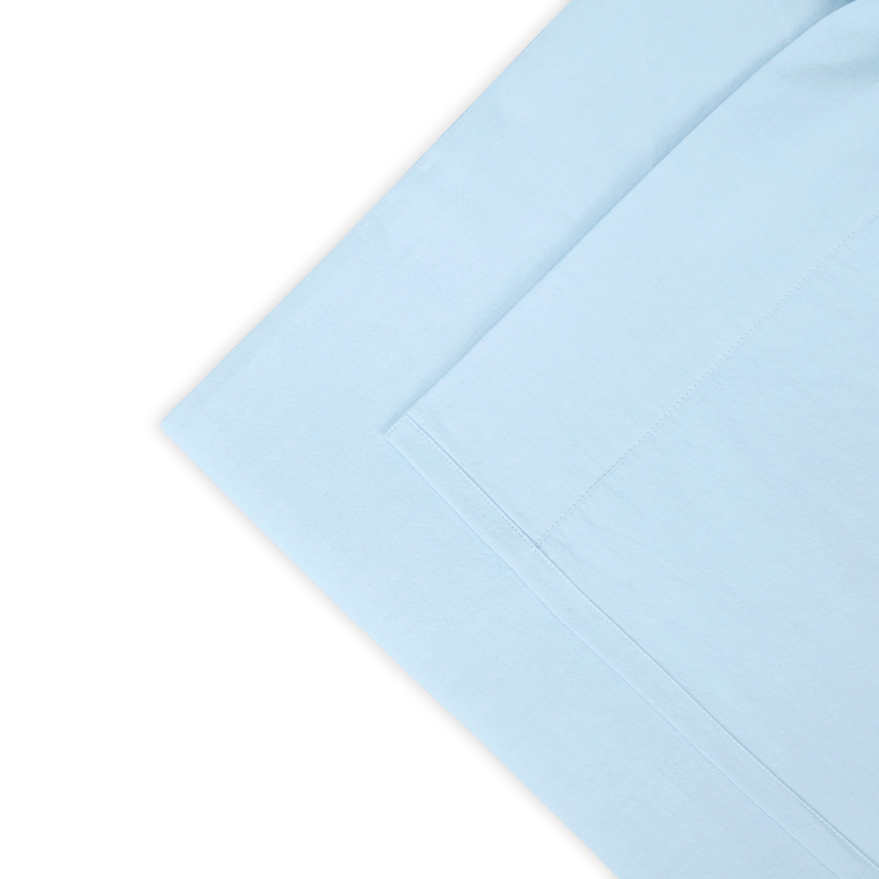Blue Summer Percale Pillow Cases (Set of 2)