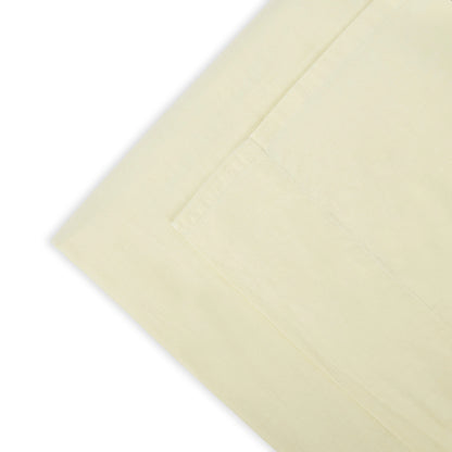 Butter Yellow Percale Cooling Bedsheet Set