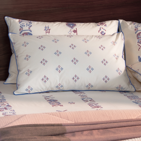 Chashm Hand Printed Cotton Play Pillowcase