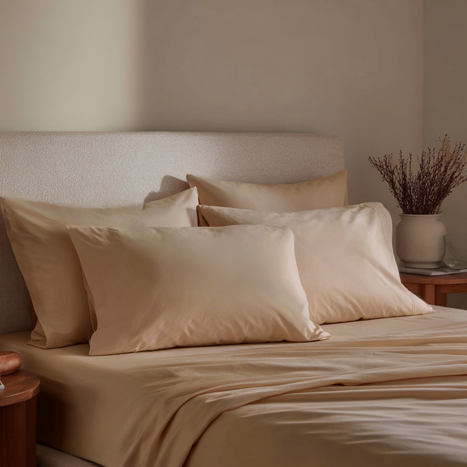 Costal Beige TENCEL™ Bedsheet Set