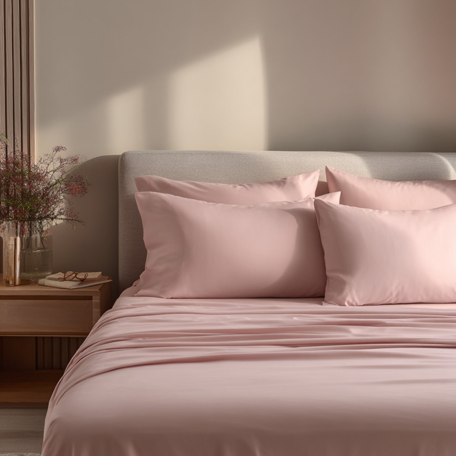 Dawn Pink TENCEL™ Bedsheet Set