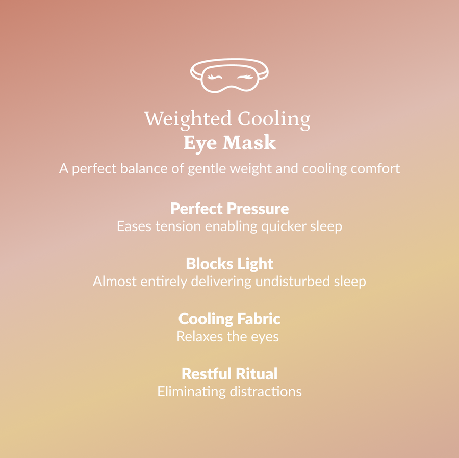 Weighted Cooling Eye Masks