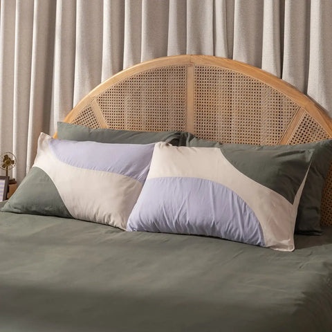 Sage Haze Percale Play Pillow Cases (Set of 2)