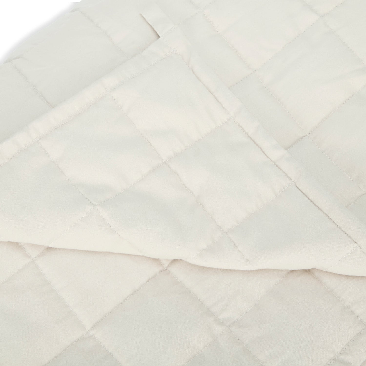 Loom Beige Percale Cooling Weighted Blanket