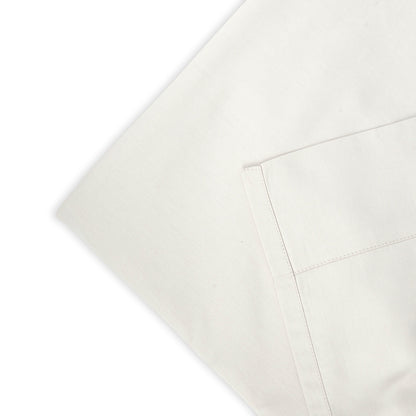 Loom Beige Percale Pillow Cases (Set of 2)