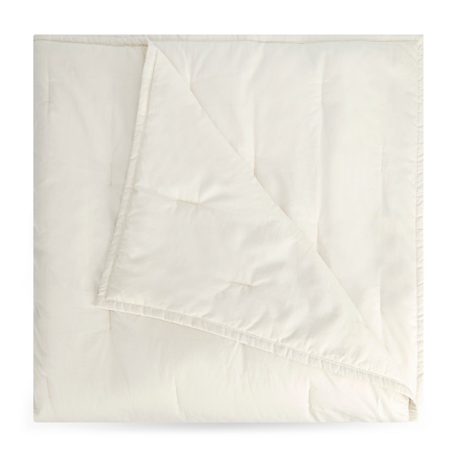 Loom Beige Percale Cooling Quilt