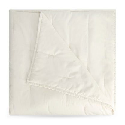 Loom Beige Percale Cooling Quilt
