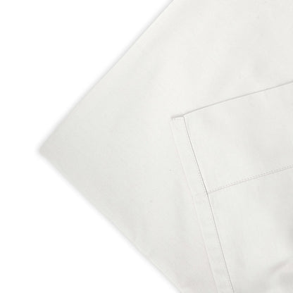 Milky White Percale Cooling Bedsheet Set