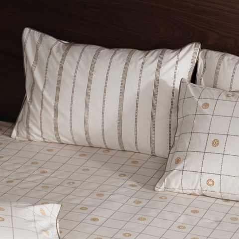 Ponnu Hand Block Printed Cotton Play Pillowcase
