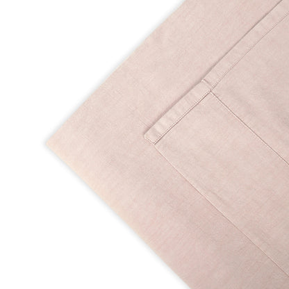 Terra Pink Percale Pillow Cases (Set of 2)
