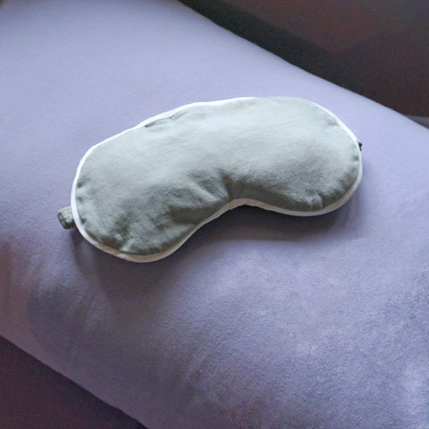 Rain Green Weighted Eye Mask