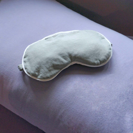 Rain Green Weighted Eye Mask