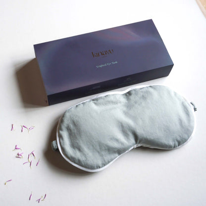 Grey Dawn Weighted Eye Mask