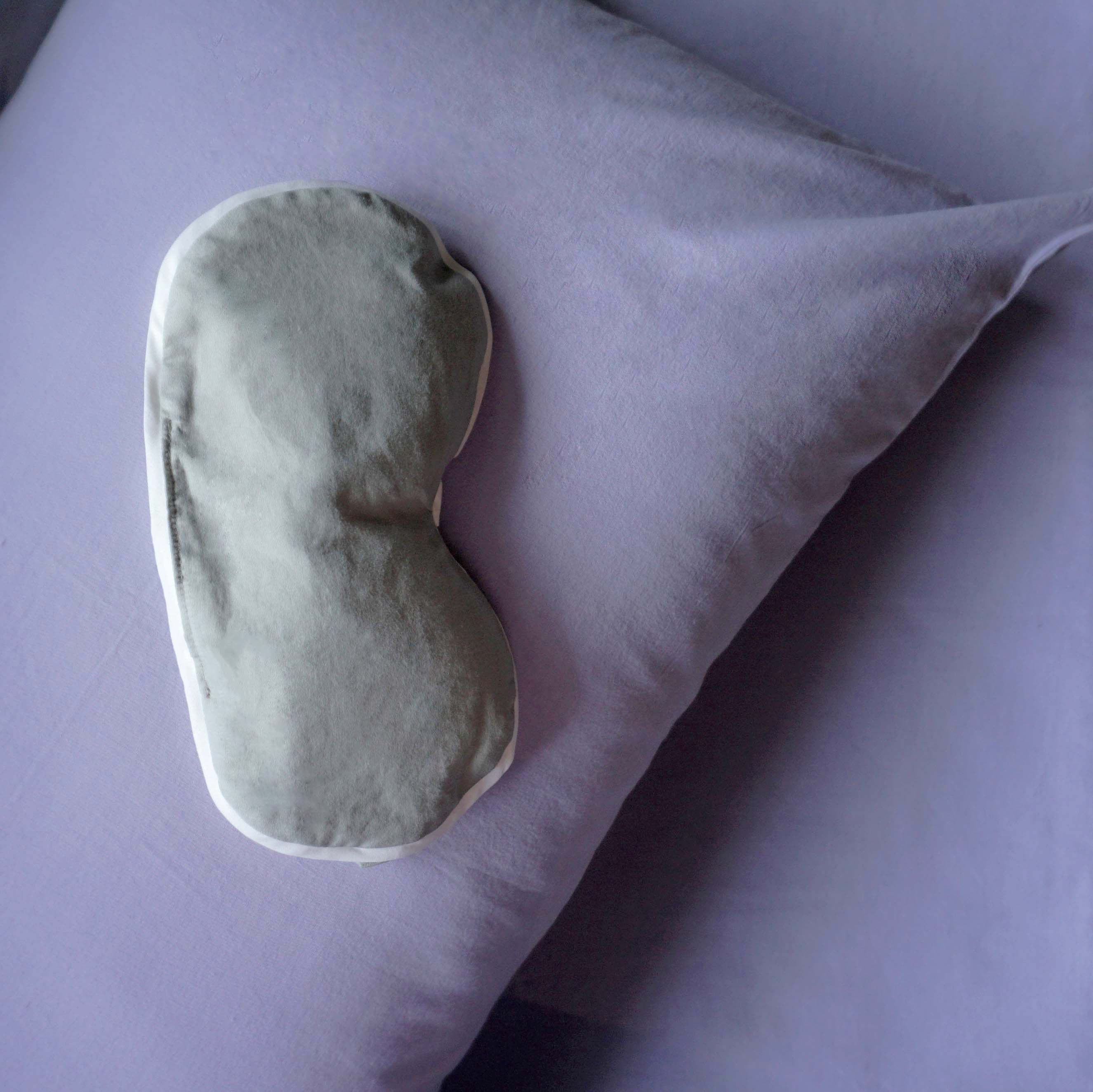 Grey Dawn Weighted Eye Mask