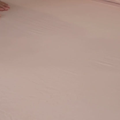 Blush Pink Percale Cooling Bedsheet Set